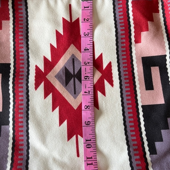 ❤️ Southwestern Aztec Boho Cowgirl Vegan Purse Tote Bag Brand New Condition ❤️ - Picture 12 of 13